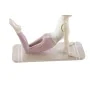 Figurine Décorative DKD Home Decor Rose Yoga Scandi 16 x 6 x 13 cm de DKD Home Decor, Objets de décoration - Réf : S3029833, ...