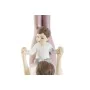 Decorative Figure DKD Home Decor Pink Yoga Scandi 15,5 x 6,5 x 17 cm by DKD Home Decor, Ornaments - Ref: S3029835, Price: 12,...