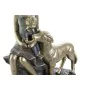 Decorative Figure DKD Home Decor Blue Golden Lady 15 x 9,5 x 18 cm by DKD Home Decor, Ornaments - Ref: S3029843, Price: 13,78...