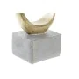 Figurine Décorative DKD Home Decor Gris Doré 12 x 8 x 25 cm de DKD Home Decor, Objets de décoration - Réf : S3029865, Prix : ...