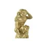 Figurine Décorative DKD Home Decor Doré Singes 9 x 7 x 25 cm de DKD Home Decor, Objets de décoration - Réf : S3029869, Prix :...