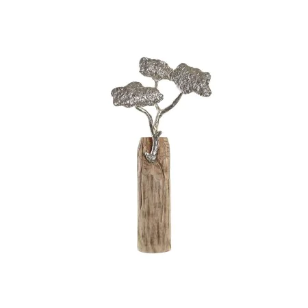 Figurine Décorative DKD Home Decor Tronc Argenté Arbre Marron Aluminium Colonial Bois de manguier (26 x 11 x 51 cm) de DKD Ho...