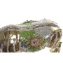 Figurine Décorative DKD Home Decor Doré Résine Multicouleur Rhinocéros (55 x 17,5 x 25 cm) de DKD Home Decor, Objets de décor...