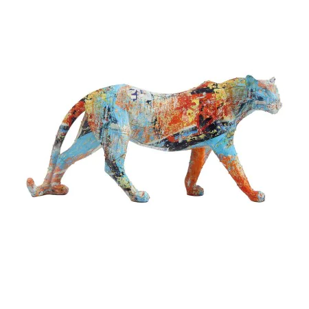 Decorative Figure DKD Home Decor 29,5 x 8,5 x 15 cm Leopard Multicolour Modern by DKD Home Decor, Ornaments - Ref: S3029909, ...