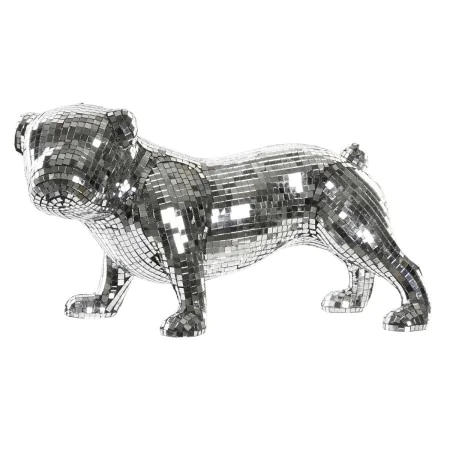 Figura Decorativa DKD Home Decor Inglés Plateado Bulldog Resina Moderno (45,5 x 21,5 x 25 cm) de DKD Home Decor, Adornos - Re...