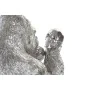 Deko-Figur DKD Home Decor Silberfarben Harz Gorilla (38,5 x 33 x 43,5 cm) von DKD Home Decor, Ornamente - Ref: S3029927, Prei...