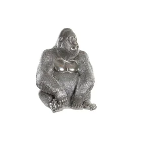 Figurine Décorative DKD Home Decor Argenté Résine Gorille (46 x 40 x 61 cm) de DKD Home Decor, Objets de décoration - Réf : S...