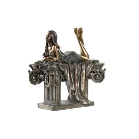 Statua Decorativa DKD Home Decor Donna Rame Resina (30,5 x 15,5 x 28,5 cm) di DKD Home Decor, Soprammobili - Rif: S3029933, P...