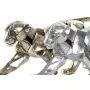 Decorative Figure DKD Home Decor 46,5 x 10 x 18 cm Silver Golden Panther (2 Units) by DKD Home Decor, Ornaments - Ref: S30299...