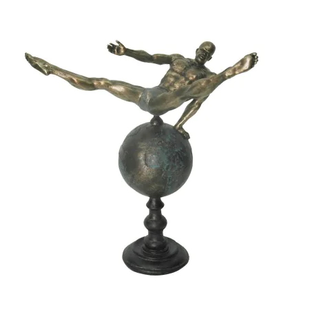 Figura Decorativa DKD Home Decor Mundo Dorado Resina Gimnasta Moderno (29 x 16 x 33 cm) de DKD Home Decor, Adornos - Ref: S30...