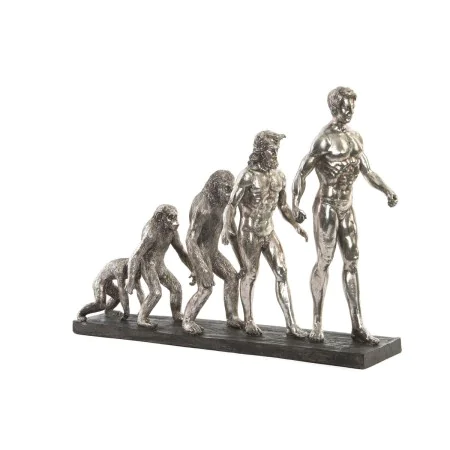 Decorative Figure DKD Home Decor Origin of Species Silver Chromed 55 x 18 x 42 cm by DKD Home Decor, Ornaments - Ref: S302995...