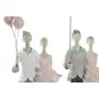 Decorative Figure DKD Home Decor Grey Pink 18 x 10 x 37 cm Pair (2 Units) by DKD Home Decor, Ornaments - Ref: S3029974, Price...