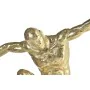 Decorative Figure DKD Home Decor Crystal Golden Resin Men (28 x 12 x 38 cm) by DKD Home Decor, Ornaments - Ref: S3030007, Pri...