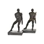 Boekensteun DKD Home Decor Cobre Resina Homem (14 x 8,4 x 25 cm) de DKD Home Decor, Suportes para livros - Ref: S3030010, Pre...