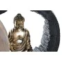 Figura Decorativa DKD Home Decor Negro Dorado Buda Oriental 20,8 x 6 x 18,5 cm (2 Unidades) de DKD Home Decor, Adornos - Ref:...