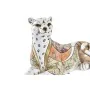 Deko-Figur DKD Home Decor Weiß Orange Leopard Kolonial 24 x 10 x 12 cm von DKD Home Decor, Ornamente - Ref: S3030095, Preis: ...