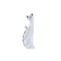 Figura Decorativa DKD Home Decor Branco Gato Romântico 30 x 40 cm 9 x 9 x 24 cm de DKD Home Decor, Adornos - Ref: S3030101, P...