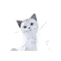 Figura Decorativa DKD Home Decor Blanco Gato Romántico 30 x 40 cm 9 x 9 x 24 cm de DKD Home Decor, Adornos - Ref: S3030101, P...