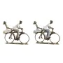 Statua Decorativa DKD Home Decor 27 x 9,5 x 23 cm Rame Coppia (2 Unità) di DKD Home Decor, Soprammobili - Rif: S3030111, Prez...