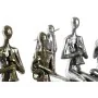 Statua Decorativa DKD Home Decor 18 x 8 x 21 cm Dorato Rame Musicista (2 Unità) di DKD Home Decor, Soprammobili - Rif: S30301...