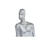 Decorative Figure DKD Home Decor 11 x 12 x 28 cm Silver Black White Men (2 Units) by DKD Home Decor, Ornaments - Ref: S303013...