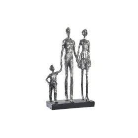 Figurine Décorative DKD Home Decor Argenté Noir Résine Moderne Famille (26 x 11,5 x 41,5 cm) de DKD Home Decor, Objets de déc...