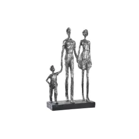 Deko-Figur DKD Home Decor Silberfarben Schwarz Harz Moderne Familie (26 x 11,5 x 41,5 cm) von DKD Home Decor, Ornamente - Ref...