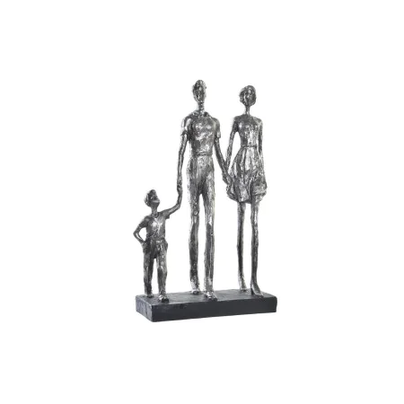 Statua Decorativa DKD Home Decor Argentato Nero Resina Moderno Famiglia (26 x 11,5 x 41,5 cm) di DKD Home Decor, Soprammobili...