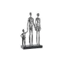 Figura Decorativa DKD Home Decor Prateado Preto Resina Moderno Família (26 x 11,5 x 41,5 cm) de DKD Home Decor, Adornos - Ref...