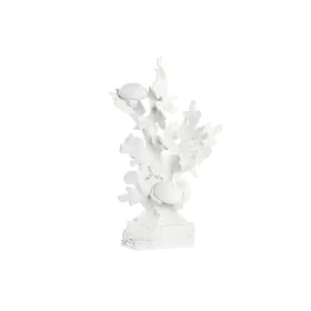 Figura Decorativa DKD Home Decor Blanco Coral Mediterráneo 28,5 x 16,5 x 42,4 cm de DKD Home Decor, Adornos - Ref: S3030158, ...