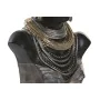 Figura Decorativa DKD Home Decor 26 x 17 x 40 cm Negro Beige Colonial Africana (2 Unidades) de DKD Home Decor, Adornos - Ref:...