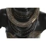 Figura Decorativa DKD Home Decor Preto Bege Colonial Africana 22 x 15 x 37 cm (2 Unidades) de DKD Home Decor, Adornos - Ref: ...