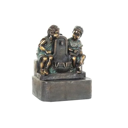 Fontaine de jardin DKD Home Decor Bronze Résine Enfants (47 cm) de DKD Home Decor, Sujets cracheurs - Réf : S3030315, Prix : ...