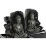 Fontana da giardino DKD Home Decor 21 x 17,5 x 25 cm Buddha Resina Orientale (2 Unità) di DKD Home Decor, Fontanelle - Rif: S...