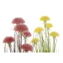 Planta Decorativa DKD Home Decor 30 x 30 x 78 cm Cor de Rosa Metal Amarelo PVC (2 Unidades) de DKD Home Decor, Plantas - Ref:...