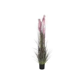 Planta Decorativa DKD Home Decor Cor de Rosa Tecido Aço Plástico PVC (40 x 40 x 180 cm) de DKD Home Decor, Plantas - Ref: S30...