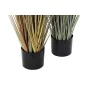 Plante décorative DKD Home Decor Marron Polyéthylène Vert PVC 40 x 40 x 120 cm (2 Unités) de DKD Home Decor, Plantes artifici...