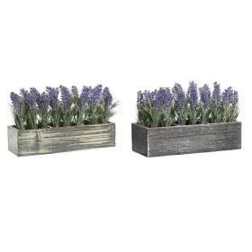 Pianta Decorativa DKD Home Decor Legno Polietilene 32 x 14 x 19,5 cm (2 Unità) di DKD Home Decor, Piante artificiali - Rif: S...