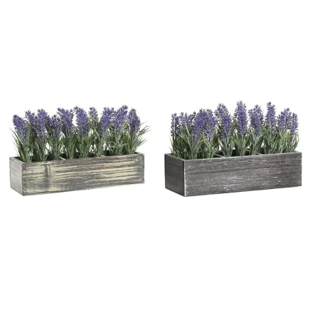 Decorative Plant DKD Home Decor Wood Polyethylene 32 x 14 x 19,5 cm (2 Units) by DKD Home Decor, Artificial Plants - Ref: S30...