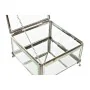 Caja-Joyero DKD Home Decor Cristal Metal 16 x 16 x 10 cm Plateado Transparente de DKD Home Decor, Organizadores de joyas - Re...