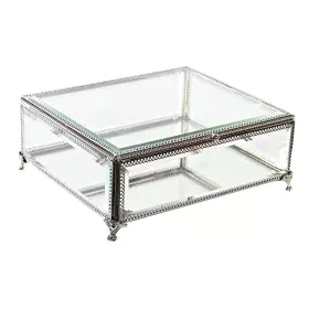 Guarda-Joias DKD Home Decor Cristal Metal (25 x 21 x 10 cm) de DKD Home Decor, Organizadores de joias - Ref: S3030763, Preço:...