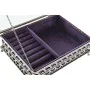 Jewelry box DKD Home Decor Crystal Metal (24 x 18 x 7 cm) by DKD Home Decor, Wardrobe Jewellery Organisers - Ref: S3030764, P...