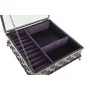 Jewelry box DKD Home Decor Crystal Metal (22 x 22 x 7 cm) by DKD Home Decor, Wardrobe Jewellery Organisers - Ref: S3030765, P...