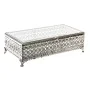 Caja-Joyero DKD Home Decor Cristal Plateado Metal (25,5 x 12,5 x 7,5 cm) de DKD Home Decor, Organizadores de joyas - Ref: S30...