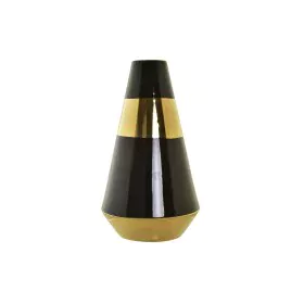 Vase DKD Home Decor Porcelain Golden Bicoloured Modern (19 x 19 x 35 cm) by DKD Home Decor, Vases - Ref: S3030922, Price: 34,...