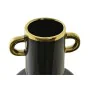 Jarrón DKD Home Decor Porcelana Negro Dorado Bicolor Moderno 15 x 15 x 29 cm de DKD Home Decor, Jarrones - Ref: S3030925, Pre...