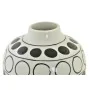 Jarrón DKD Home Decor Porcelana Negro Blanco Moderno Círculos 16 x 16 x 18 cm de DKD Home Decor, Jarrones - Ref: S3030927, Pr...