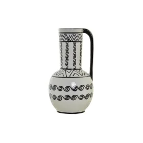 Vase DKD Home Decor 15 x 15 x 28 cm Porcelaine Noir Blanc Colonial de DKD Home Decor, Vases - Réf : S3030929, Prix : 27,56 €,...