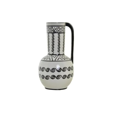 Vase DKD Home Decor 15 x 15 x 28 cm Porzellan Schwarz Weiß Kolonial von DKD Home Decor, Vasen - Ref: S3030929, Preis: 24,15 €...