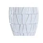 Vase DKD Home Decor White Resin Modern (19 x 19 x 60 cm) by DKD Home Decor, Vases - Ref: S3030948, Price: 49,92 €, Discount: %